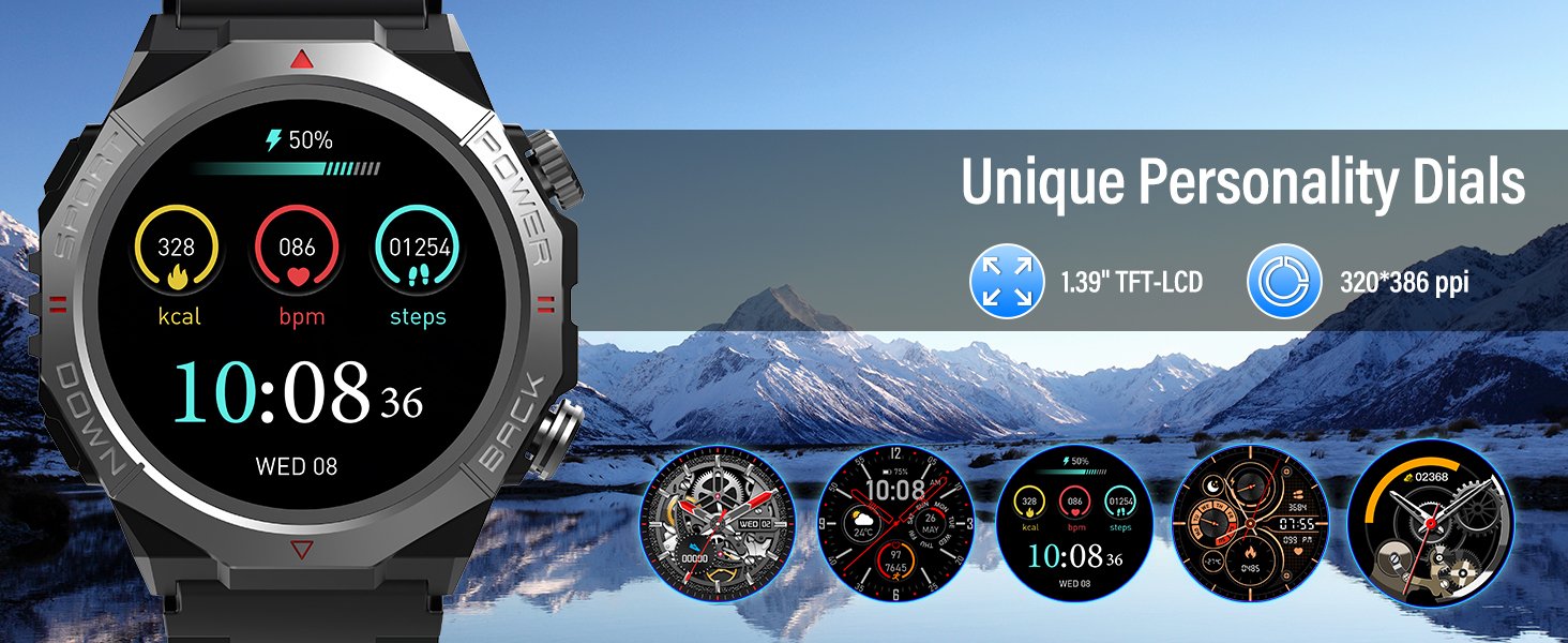 military smart watch Main